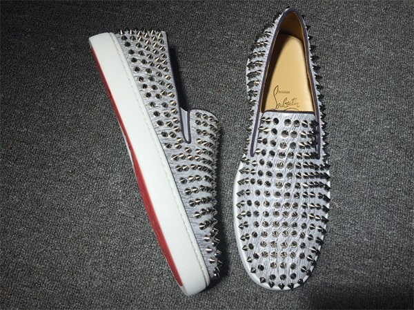 Louboutin For Man Sneakers Christian Louboutin Flat Boat Shoes