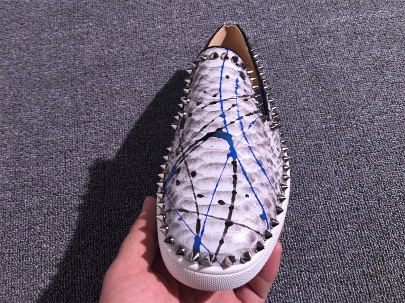 Louboutin For Man Sneakers Christian Louboutin Flat Boat Shoes