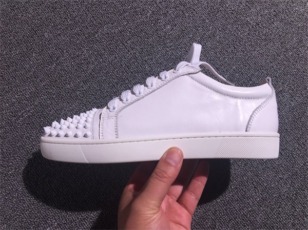 Christian Louboutin White Low Top Junior Shoes