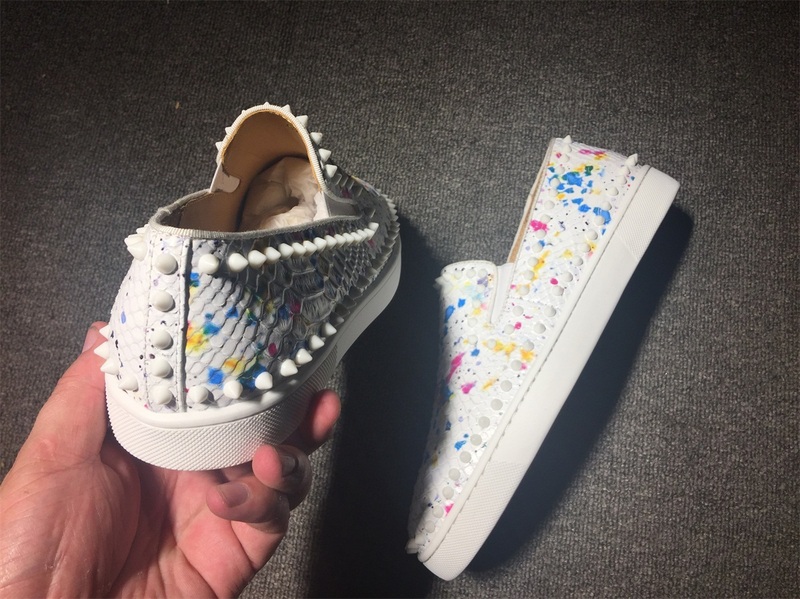 Louboutin For Man Sneakers Christian Louboutin Flat Boat Shoes