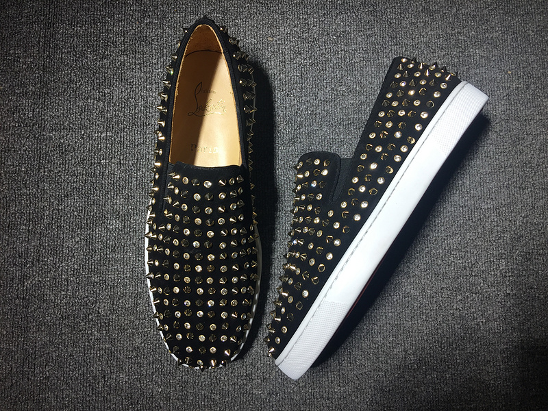 Louboutin For Man Sneakers Christian Louboutin Flat Boat Shoes