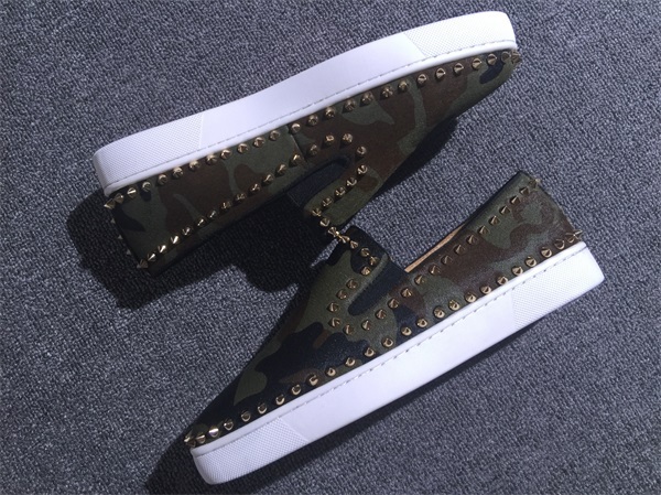 Louboutin For Man Sneakers Christian Louboutin Flat Boat Shoes