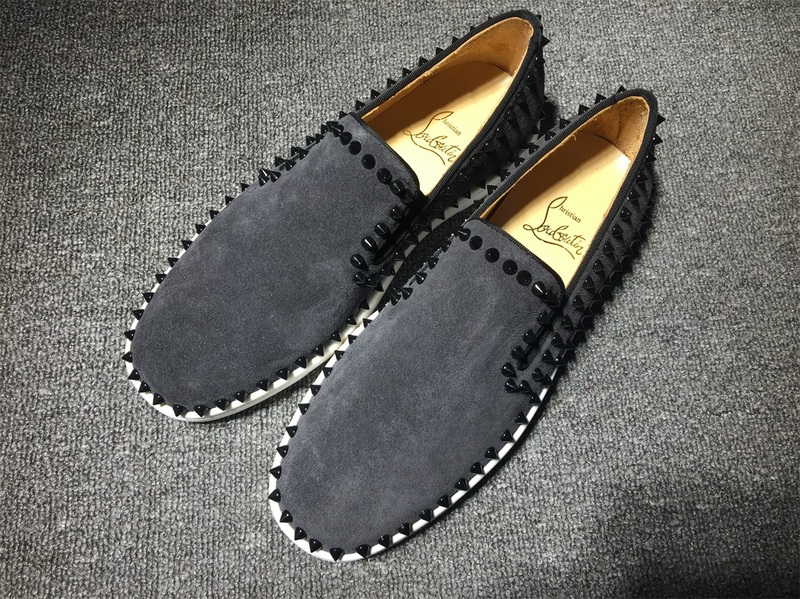 Louboutin For Man Sneakers Christian Louboutin Flat Boat Shoes