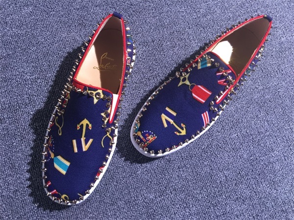 Louboutin For Man Sneakers Christian Louboutin Flat Boat Shoes