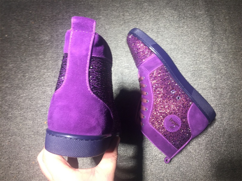Christian Louboutin High Top Flats Men Sneakers