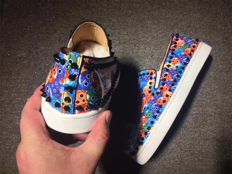 Louboutin For Man Sneakers Christian Louboutin Flat Boat Shoes