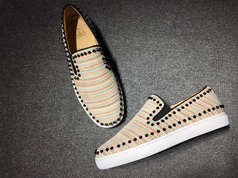 Louboutin For Man Sneakers Christian Louboutin Flat Boat Shoes