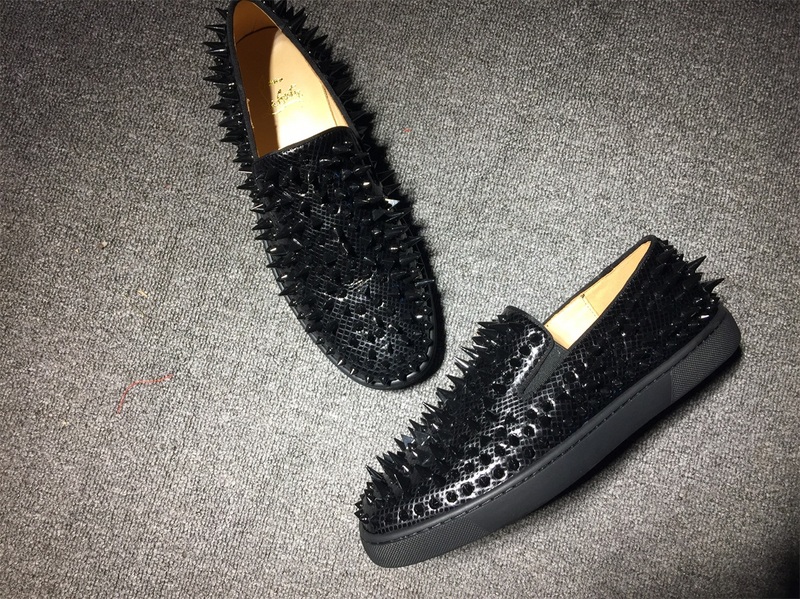 Louboutin For Man Sneakers Christian Louboutin Flat Boat Shoes