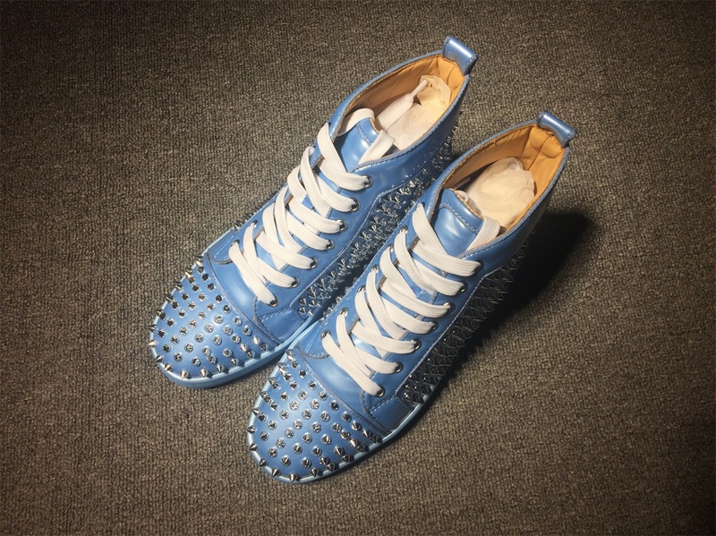 Christian Louboutin High Top Flats Men Sneakers