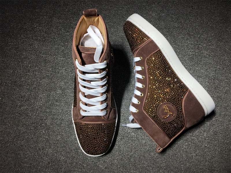 Christian Louboutin High Top Flats Men Sneakers