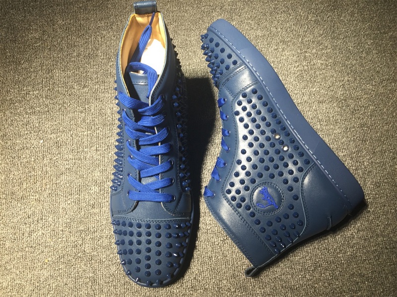 Christian Louboutin High Top Flats Men Sneakers