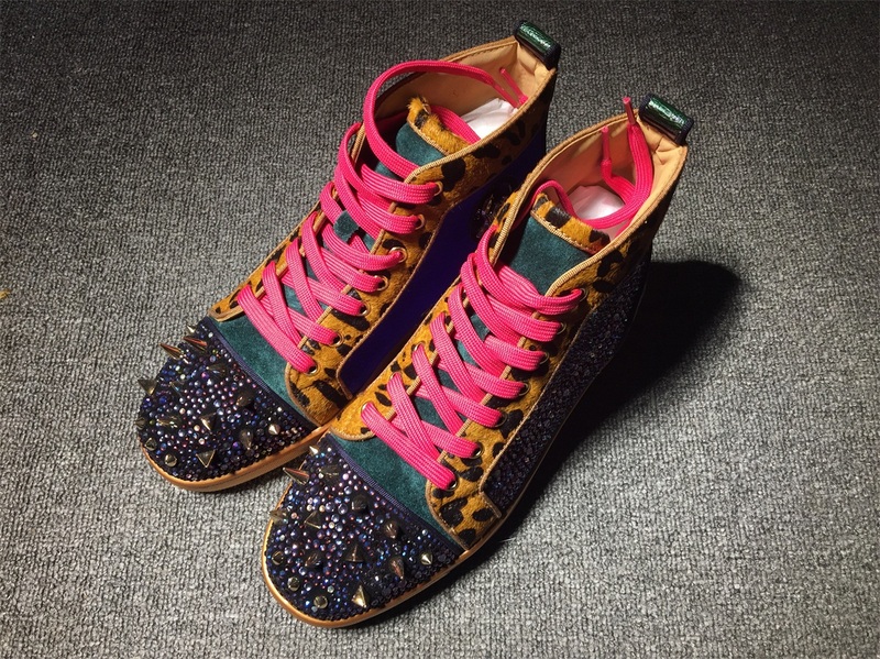 Christian Louboutin High Top Flats Men Sneakers