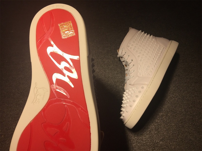 Christian Louboutin High Top Flats Men Sneakers