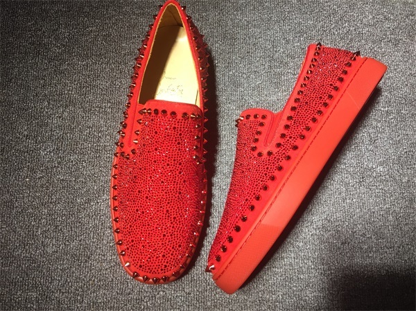 Louboutin For Man Sneakers Christian Louboutin Flat Boat Shoes