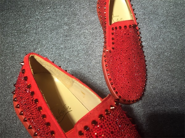 Louboutin For Man Sneakers Christian Louboutin Flat Boat Shoes
