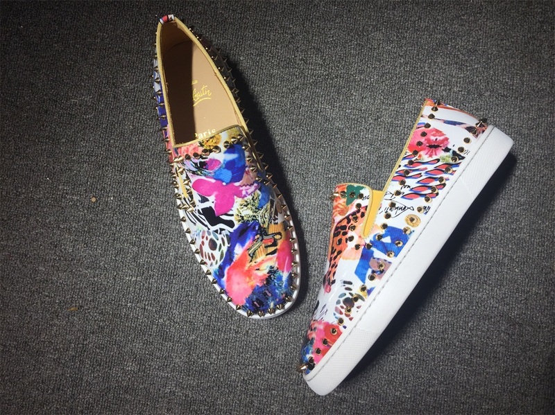 Louboutin For Man Sneakers Christian Louboutin Flat Boat Shoes