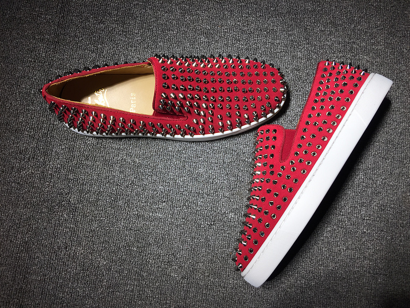 Louboutin For Man Sneakers Christian Louboutin Flat Boat Shoes