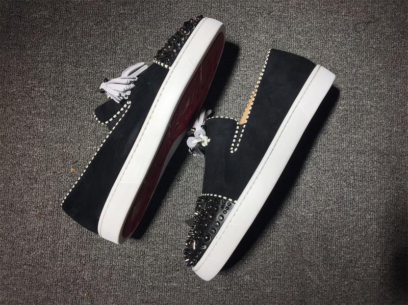 Louboutin For Man Sneakers Christian Louboutin Flat Boat Shoes