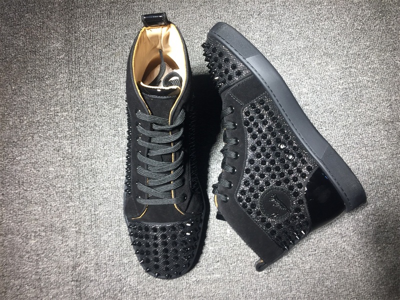 Christian Louboutin High Top Flats Men Sneakers
