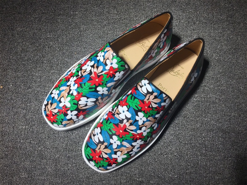Louboutin For Man Sneakers Christian Louboutin Flat Boat Shoes