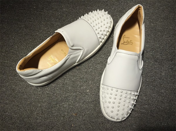 Louboutin For Man Sneakers Christian Louboutin Flat Boat Shoes