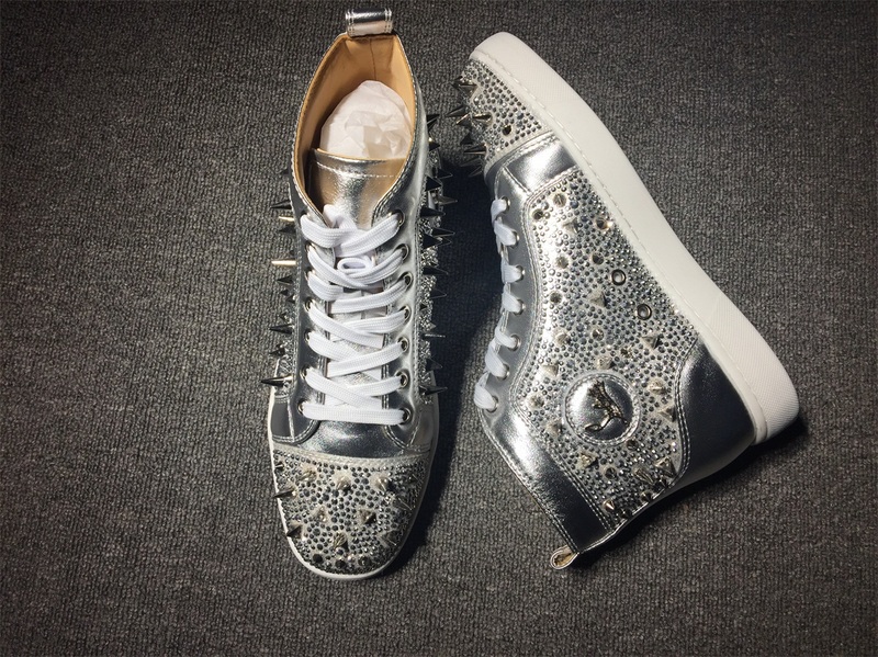 Christian Louboutin High Top Flats Men Sneakers
