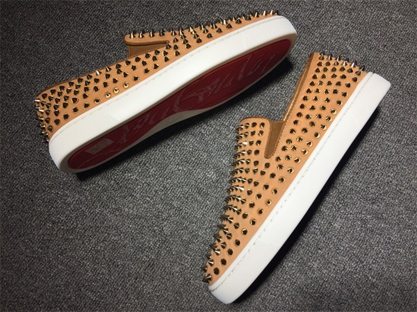 Louboutin For Man Sneakers Christian Louboutin Flat Boat Shoes