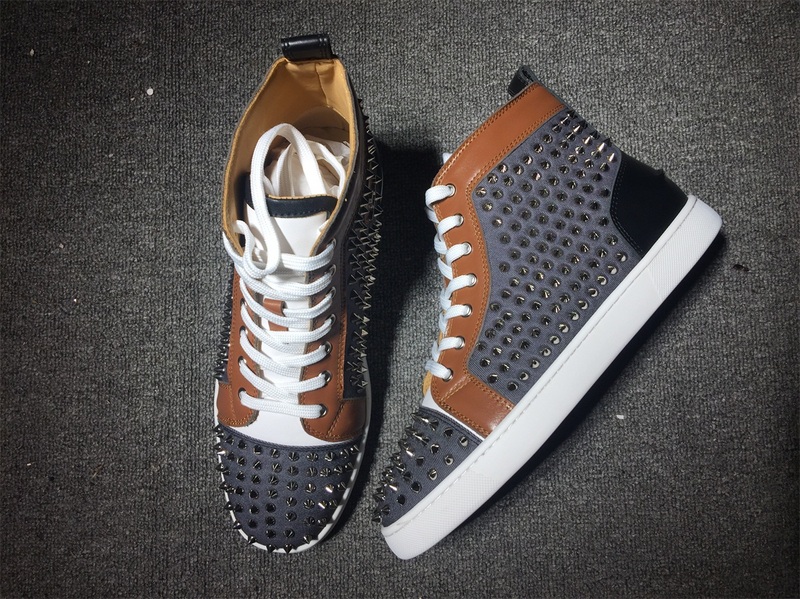 Christian Louboutin High Top Flats Men Sneakers