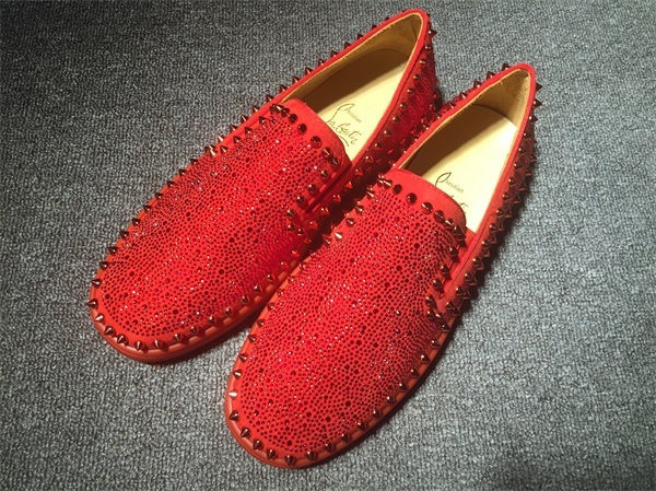 Louboutin For Man Sneakers Christian Louboutin Flat Boat Shoes
