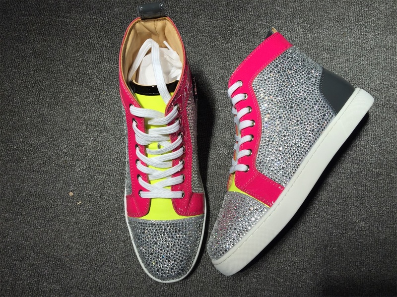 Christian Louboutin High Top Flats Men Sneakers