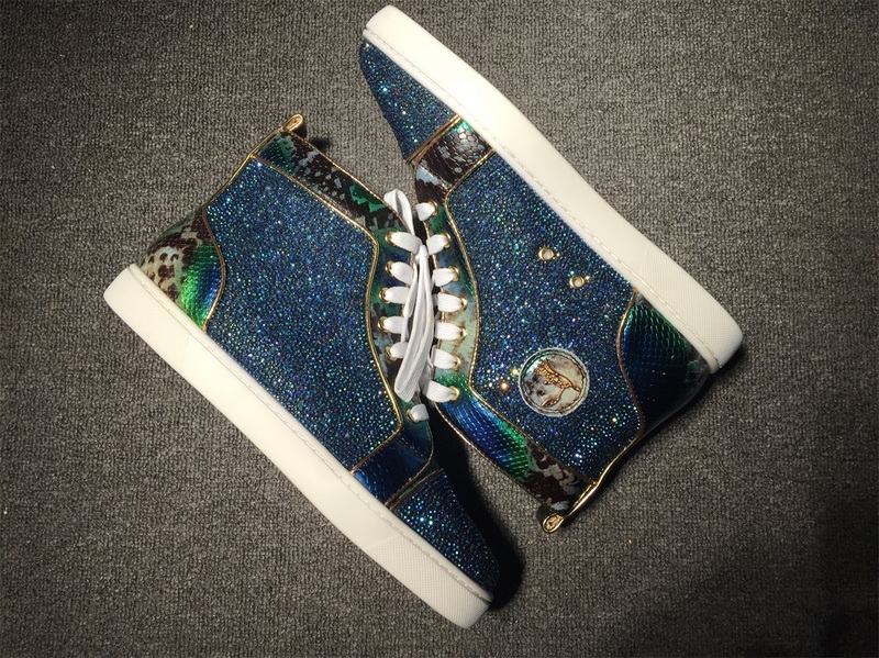 Christian Louboutin High Top Flats Men Sneakers