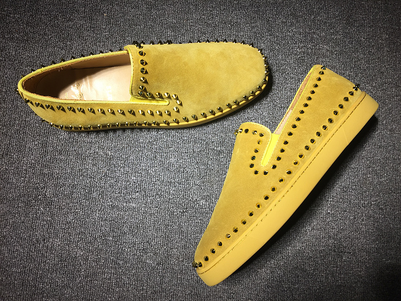 Louboutin For Man Sneakers Christian Louboutin Flat Boat Shoes