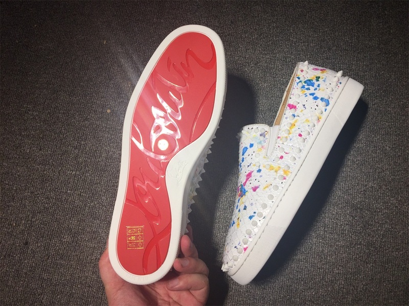 Louboutin For Man Sneakers Christian Louboutin Flat Boat Shoes