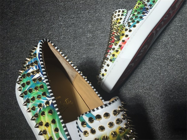 Louboutin For Man Sneakers Christian Louboutin Flat Boat Shoes