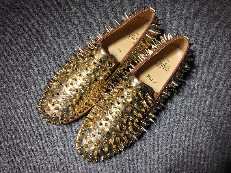 Louboutin For Man Sneakers Christian Louboutin Flat Boat Shoes