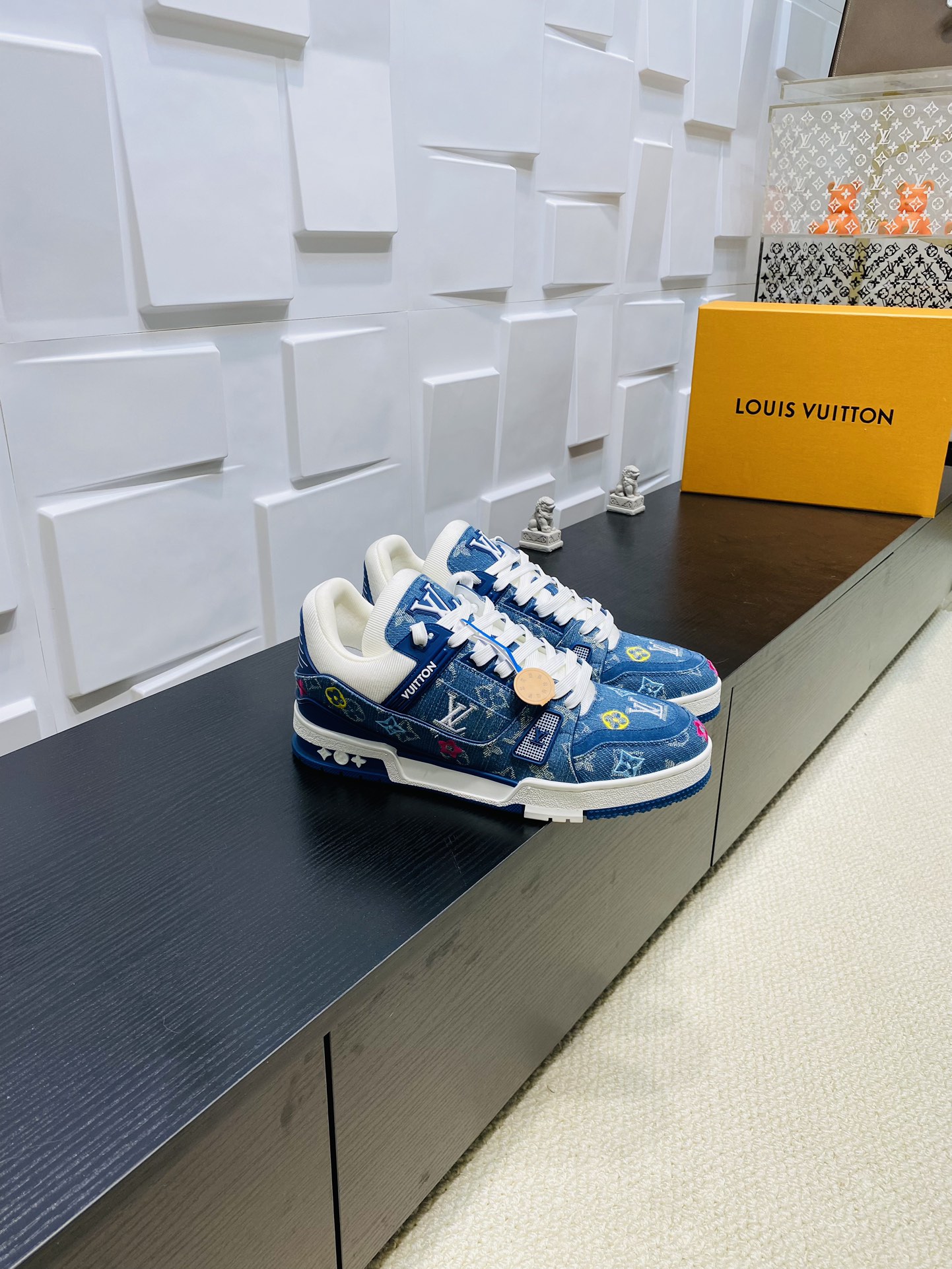 Denim Trainer Sneaker