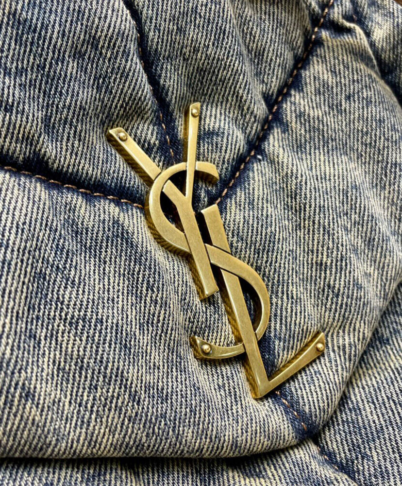 Saint Laurent Puffer Small Bag 577475 Blue