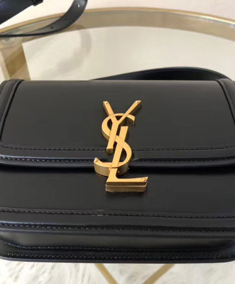 Saint Laurent Solferino Small Satchel 6343060 Black
