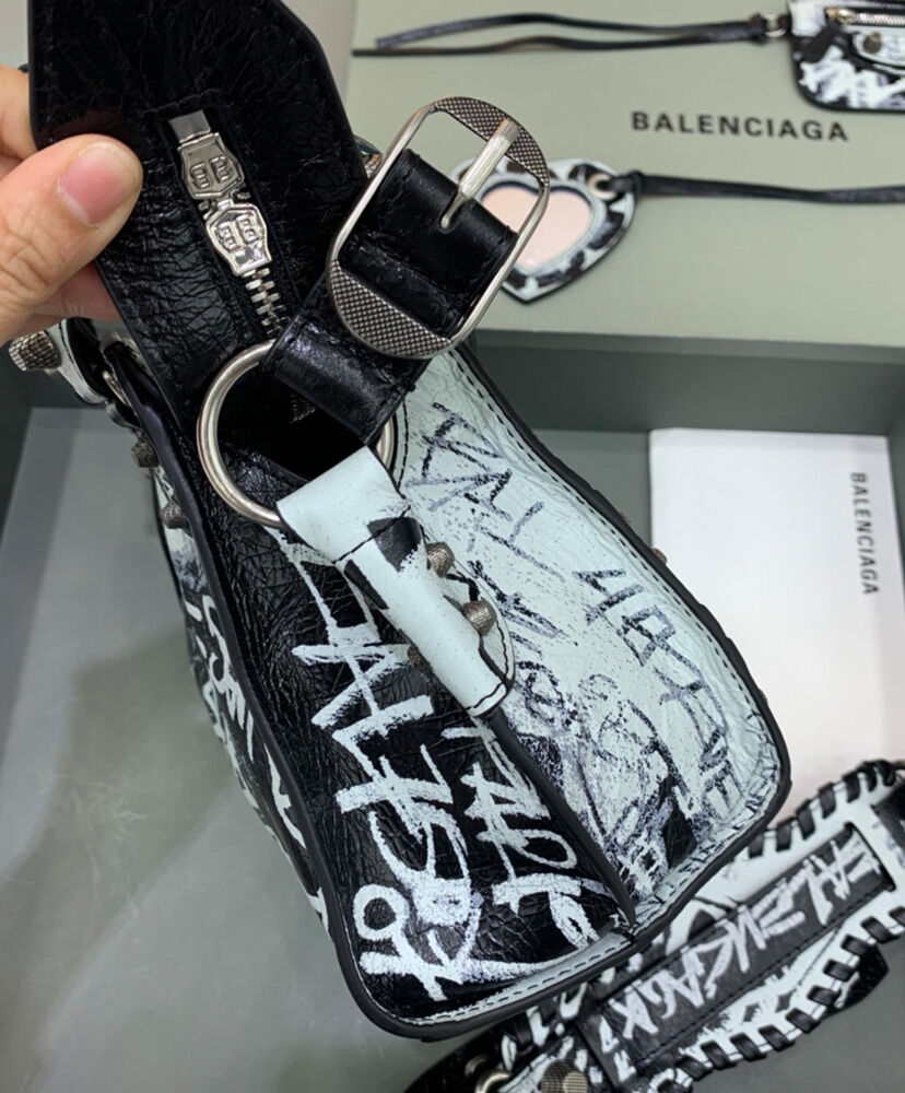 Balenciaga Neo Cagole XS Handbag Graffiti