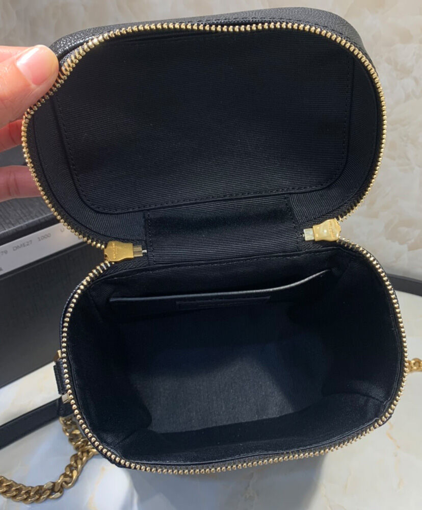 Saint Laurent 80 s Vanity Bag 649779 Black