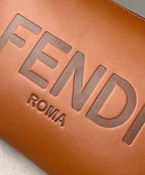 Fendi Medium By The Way Boston Bag 8BL146 Coffee