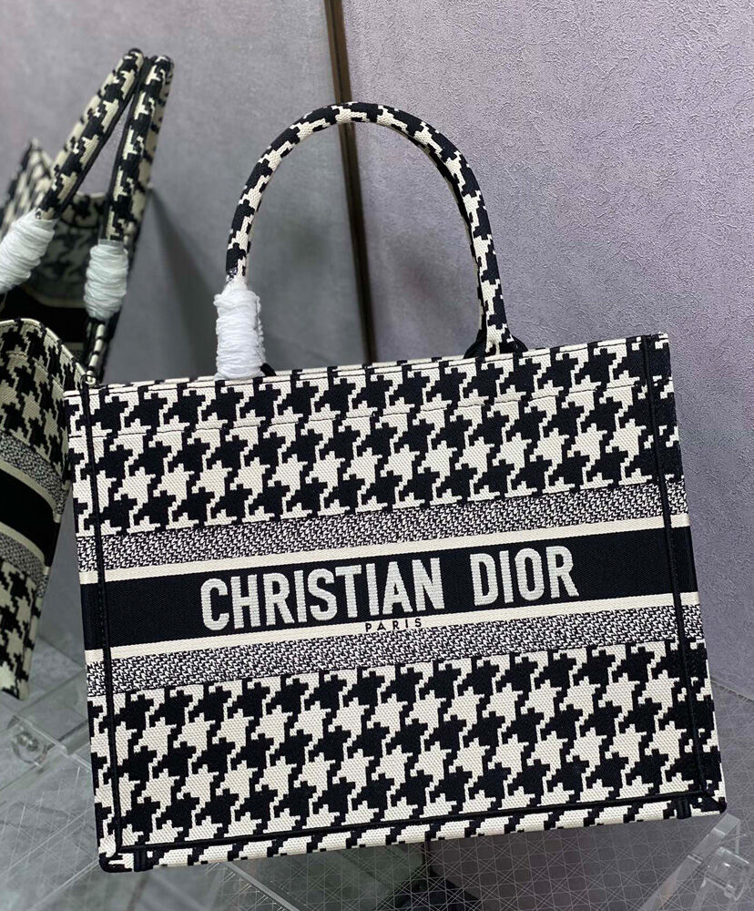Christian Dior Medium Dior Book Tote Black