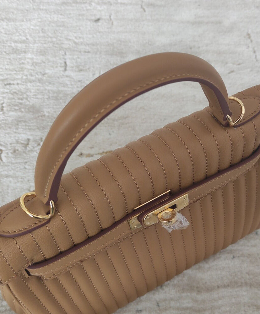 Hermes Mille Gateaux Kelly Swift 25 Coffee