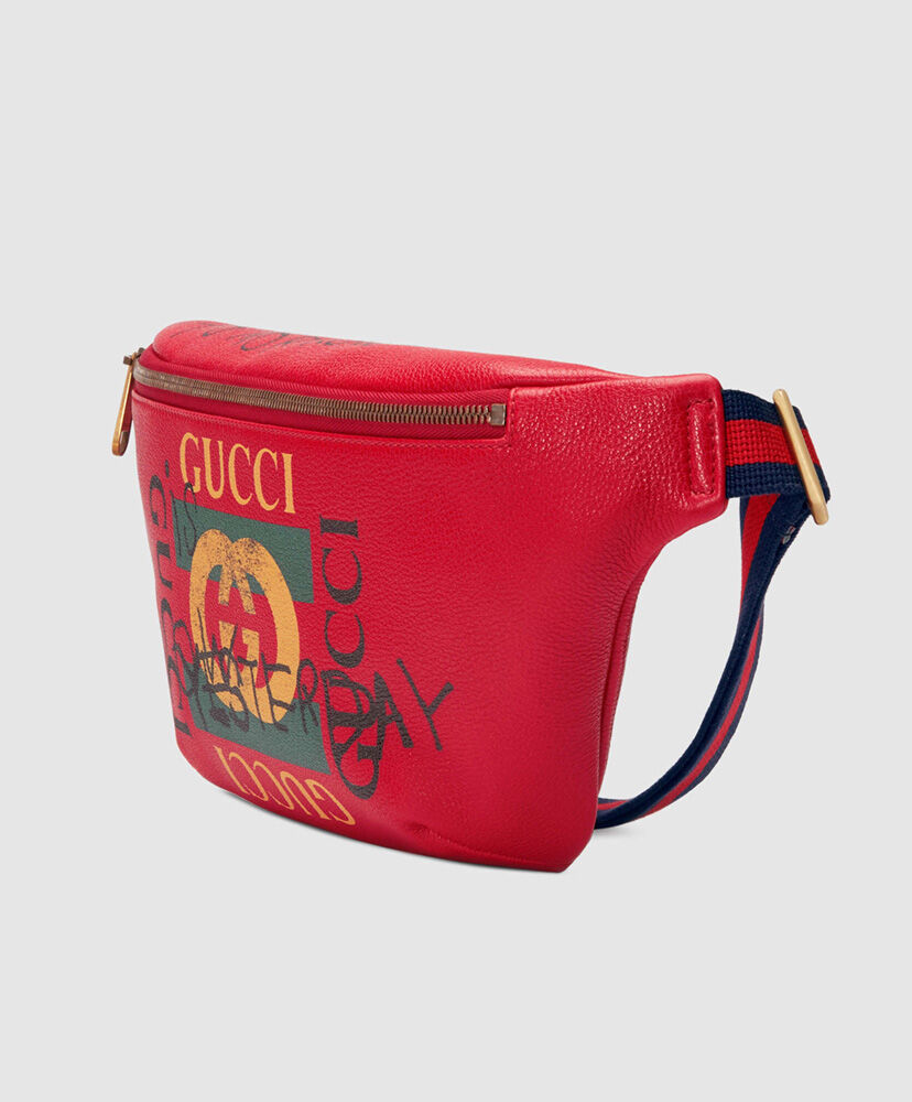 Gucci Coco Capitan logo belt bag 493869 Red