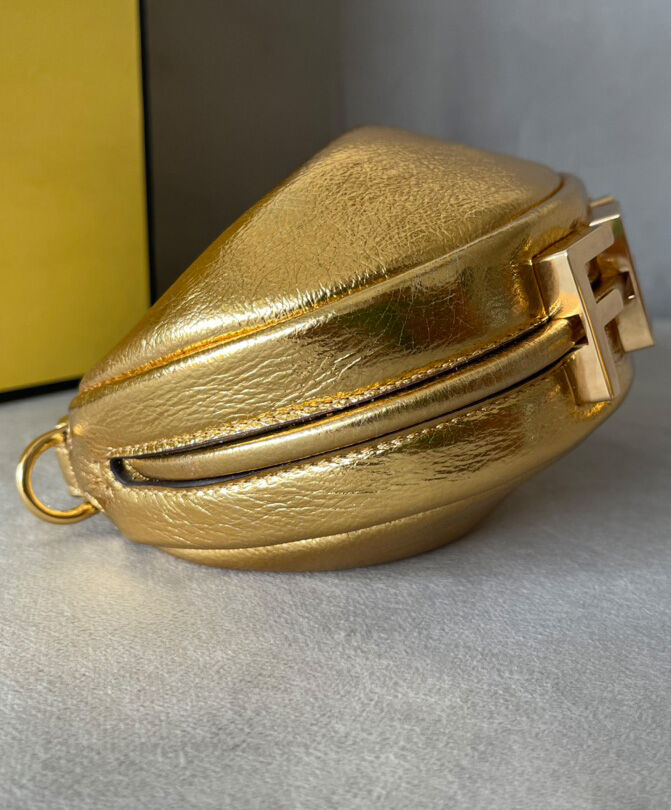 Fendi Nano Fendigraphy Golden