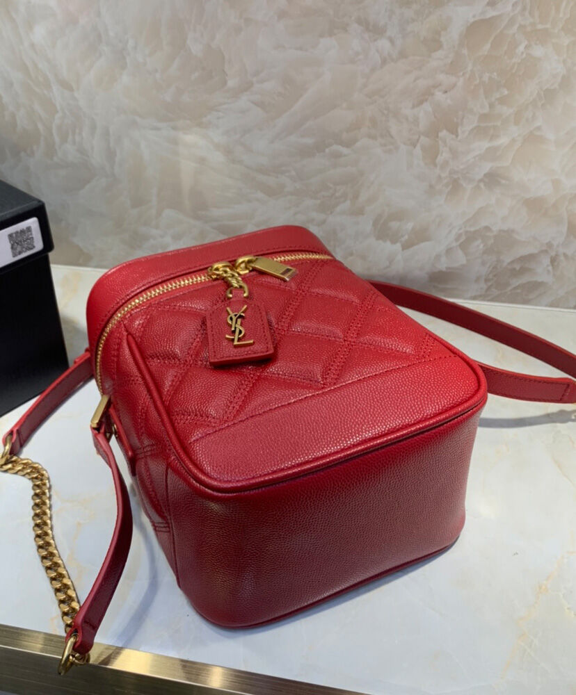 Saint Laurent 80 s Vanity Bag 649779 Red