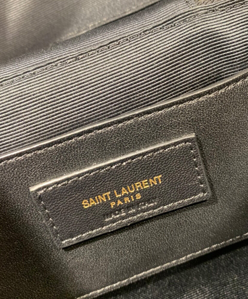Saint Laurent 80 s Vanity Bag 649779 Black
