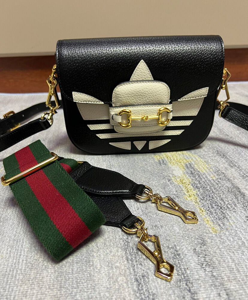 Gucci x Adidas Horsebit 1955 GG Mini Bag