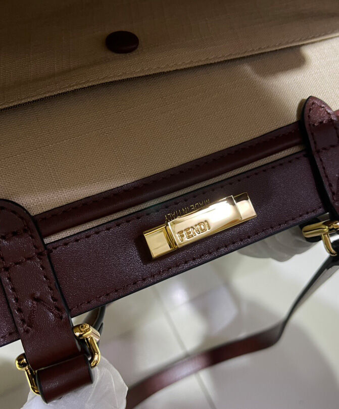 Fendi Peekaboo X-Tote Cream