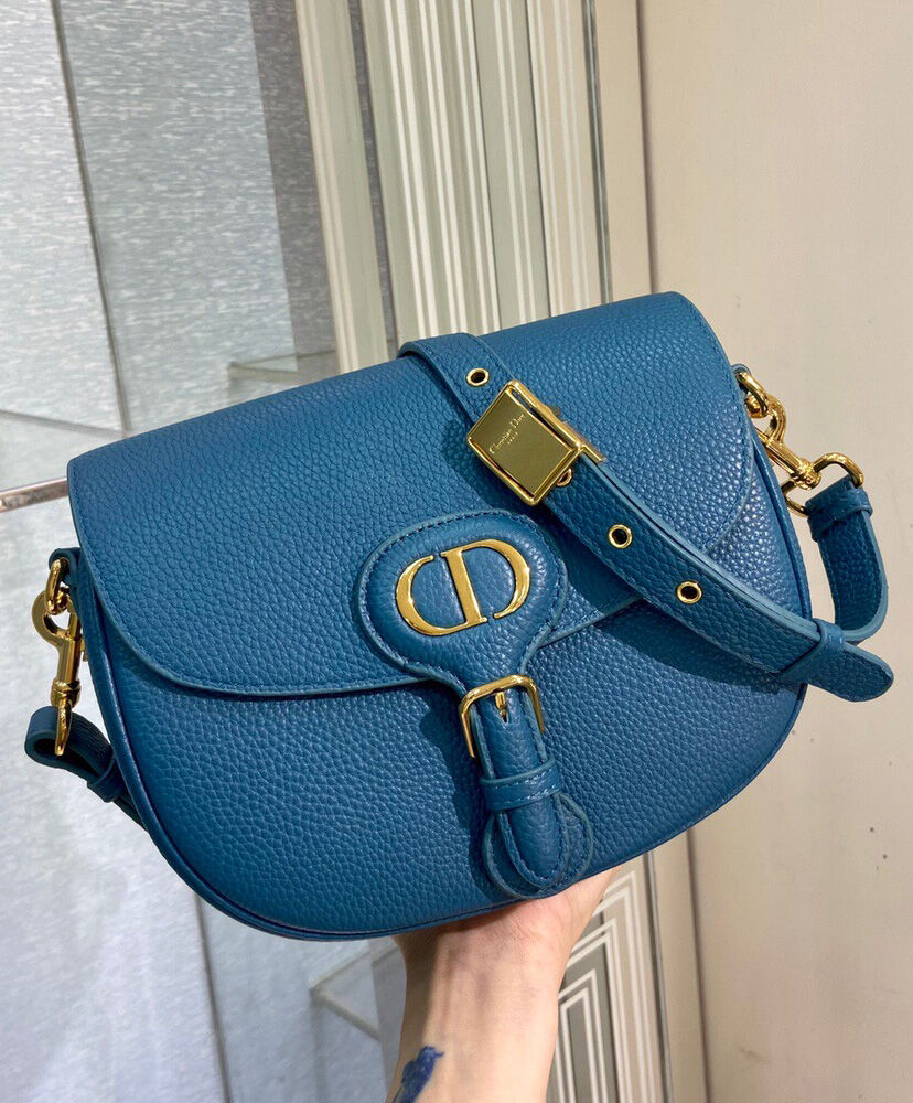 Christian Dior Medium Dior Bobby Bag Blue